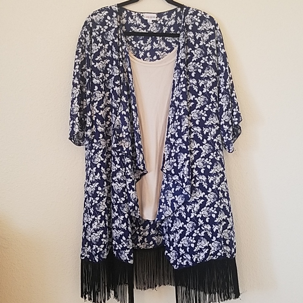 Rare Print Floral LuLaRoe Monroe